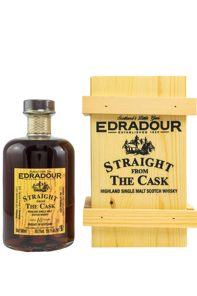 Edradour 2011-2022 Signatory Vintage 10 Year Old Highland Single Malt Scotch Whisky | 700ML at CaskCartel.com