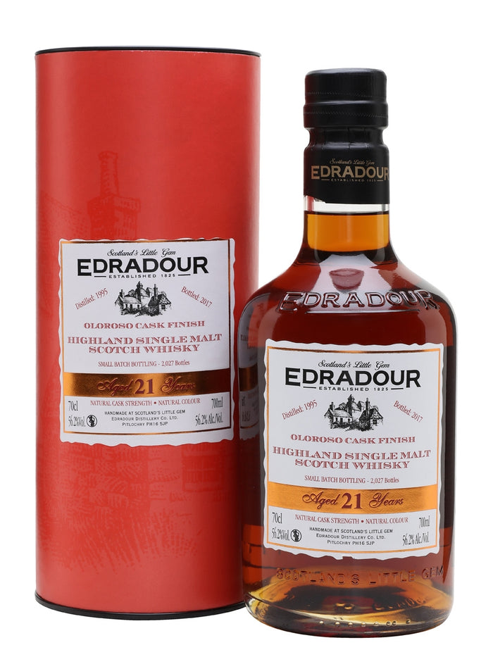 Edradour 1995 21 Year Old Oloroso Finish Highland Single Malt Scotch Whisky | 700ML