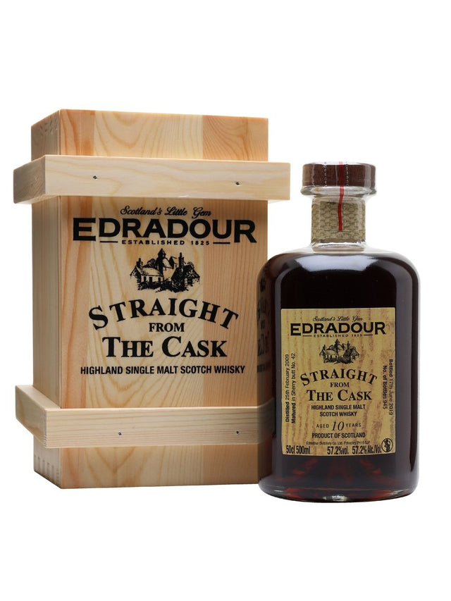 Edradour 2009 10 Year Old Sherry Cask Highland Single Malt Scotch Whisky | 500ML at CaskCartel.com