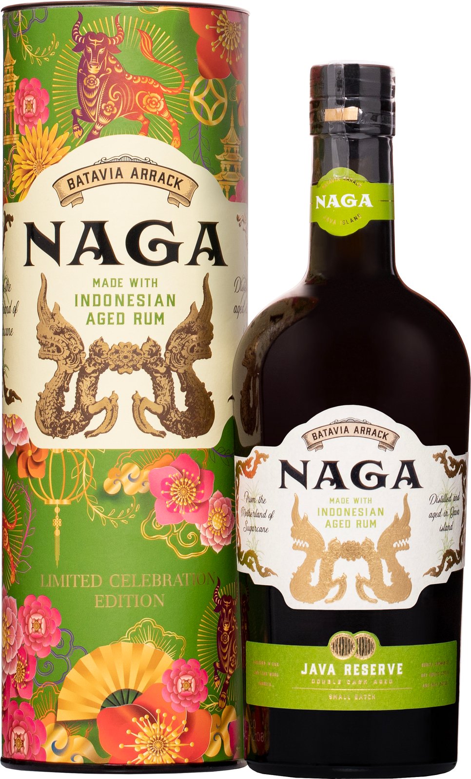 Naga Java Reserve Celebration Edition Indonesia Rum | 700ML at CaskCartel.com