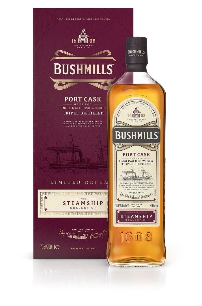 Bushmills The Steamship Collection Port Cask Reserve Single Malt Irish Whiskey