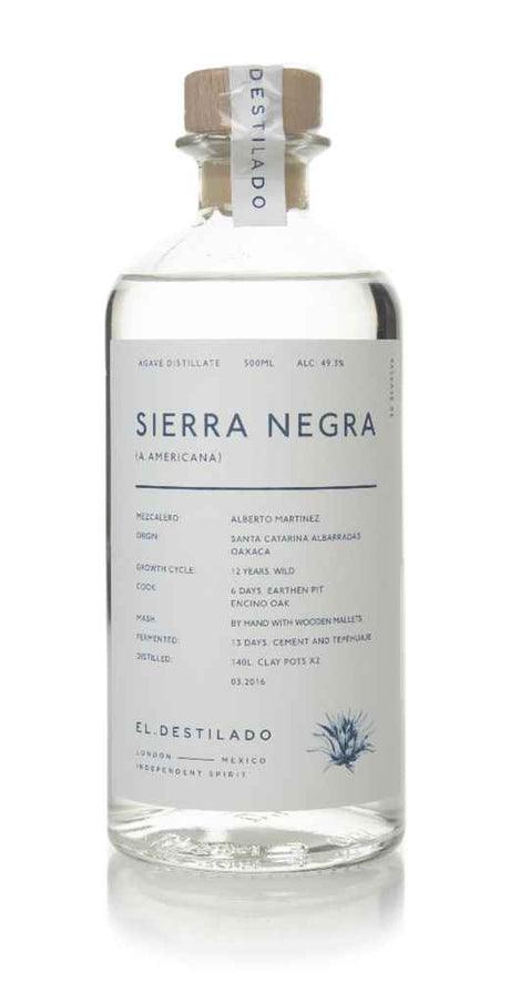 El Destilado Sierra Negra Spirit | 500ML at CaskCartel.com