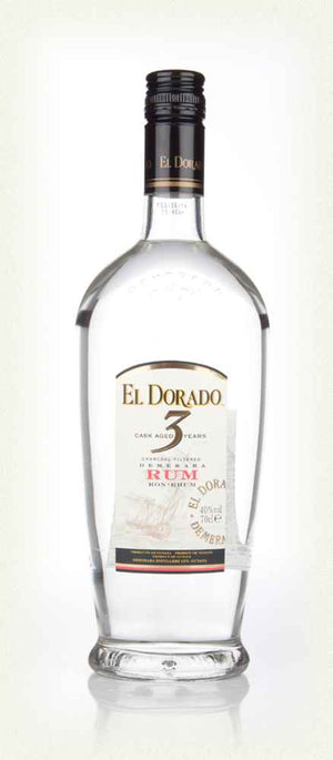 El Dorado 3 Year Old White Guyanese Rum | 700ML at CaskCartel.com