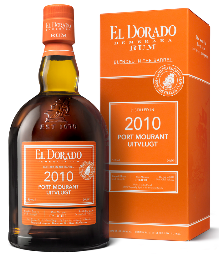 El Dorado 2010 Port Mourant Uitvlugt Rum | 700ML