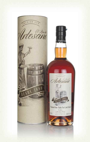 El Ron del Artesano 8 Year Old - Ruby Port Finish Panamanian Rum | 700ML at CaskCartel.com