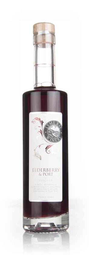 Lyme Bay Winery Elderberry & Port Liqueur | 350ML at CaskCartel.com