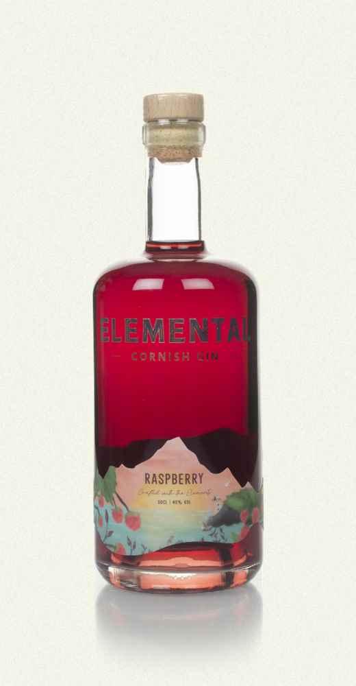 Elemental Raspberry Cornish English Gin | 500ML