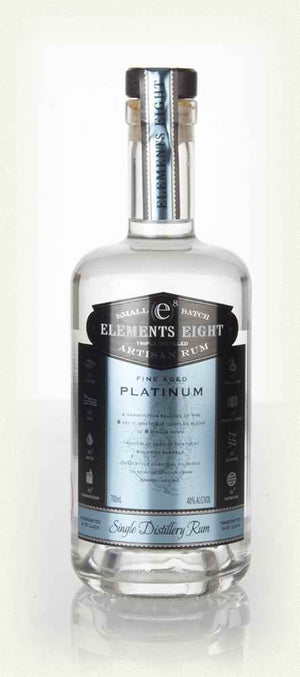 Elements 8 Platinum St Lucian Rum | 700ML at CaskCartel.com