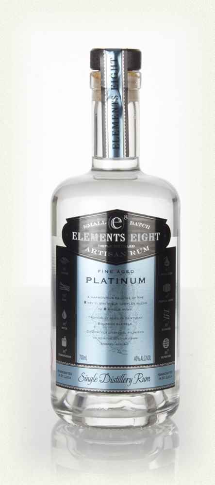 Elements 8 Platinum St Lucian Rum | 700ML