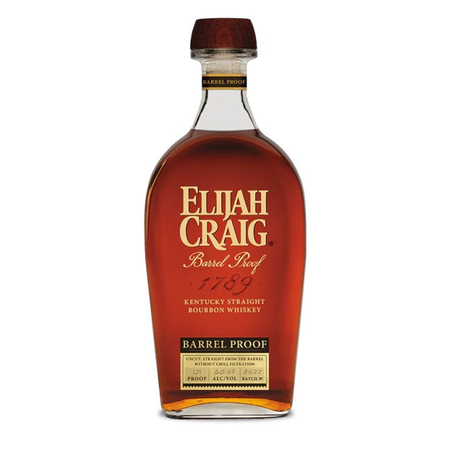 Elijah Craig Barrel Proof 121 Proof Batch B522 Bourbon Whiskey