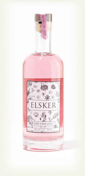 Elsker Dry Pink Norwegian Gin | 700ML at CaskCartel.com