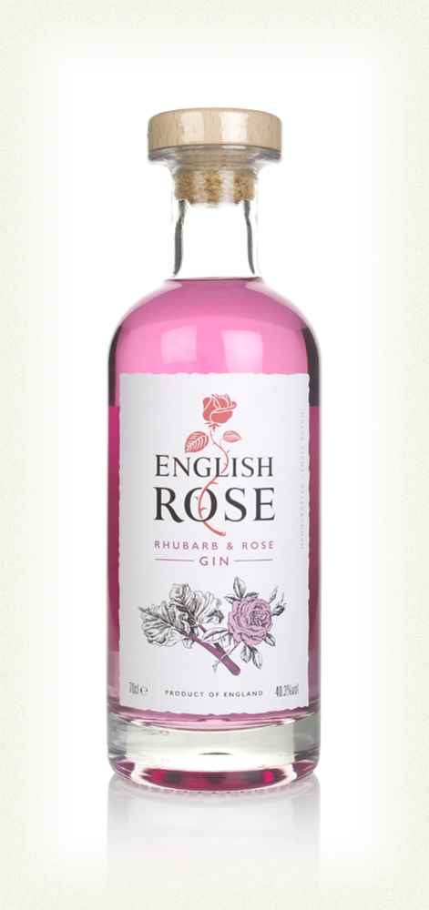English Rose Rhubarb & Rose Gin | 700ML