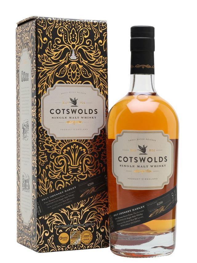 Cotswolds Single Malt 2017 Odyssey Barley English Single Malt Whiskey | 700ML  at CaskCartel.com