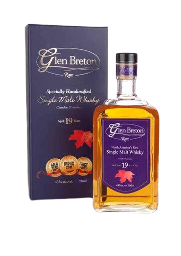 Glen Breton Rare 19 Year Old Canadian Single Malt Whisky