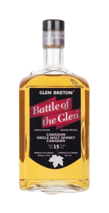 Glen Breton Rare Battle of Glen 15 Year Old Canadian Single Malt Whisky