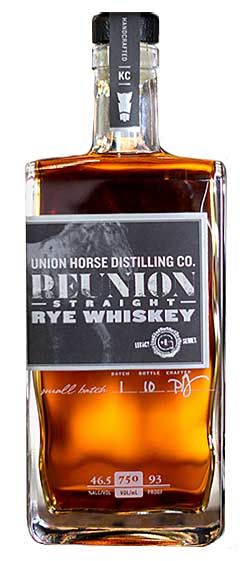 Union Horse Distilling Co. Reunion Rye Whiskey