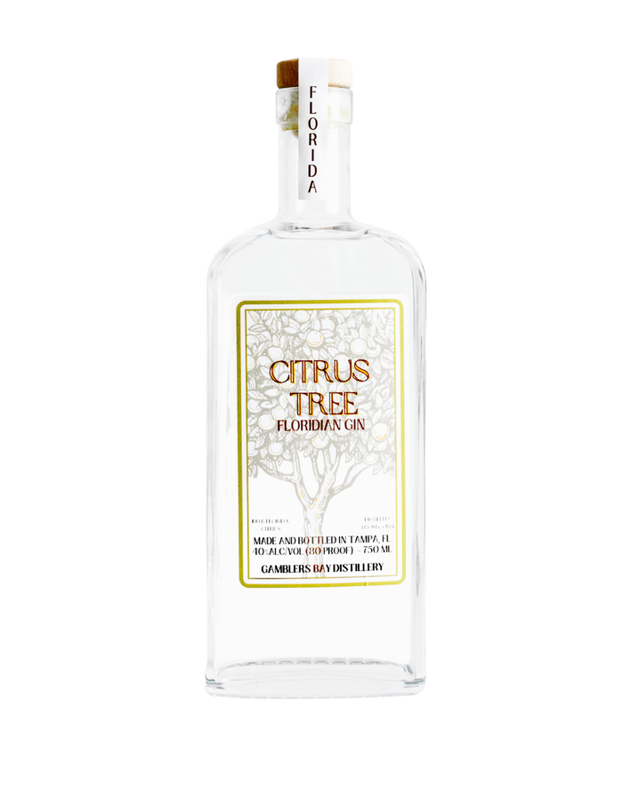 Gamblers Bay Distillery Citrus Tree Floridian Gin