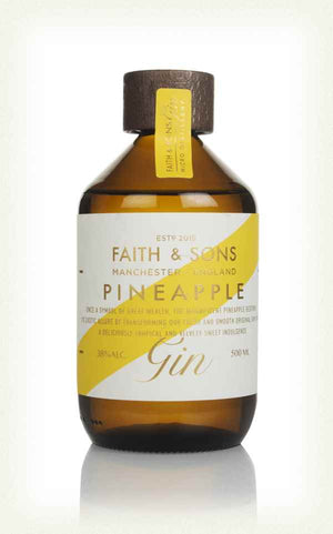 Faith & Sons Organic Pineapple Gin | 500ML at CaskCartel.com