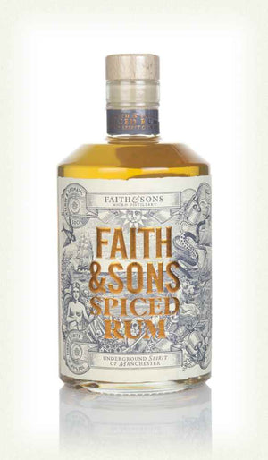 Faith & Sons Spiced English Rum | 500ML at CaskCartel.com