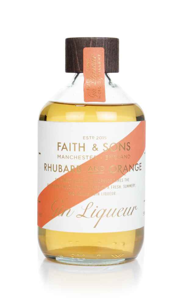 Faith & Sons Rhubarb and Orange Liqueur | 500ML