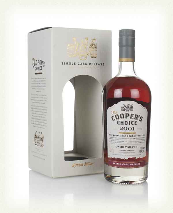 Family Silver 19 Year Old 2001 (cask 4630) - The Cooper's Choice (The Vintage Malt Co.) Scotch Whisky | 700ML at CaskCartel.com