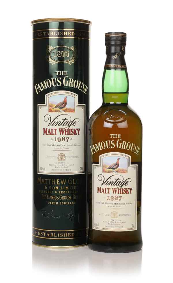 Famous Grouse 12 Year Old Vintage 1987 Scotch Whisky | 700ML