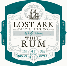 Lost Ark Distilling Co. Lady Anne White Rum