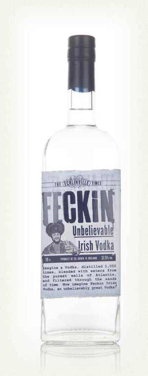 Feckin Irish Irish Vodka | 700ML at CaskCartel.com
