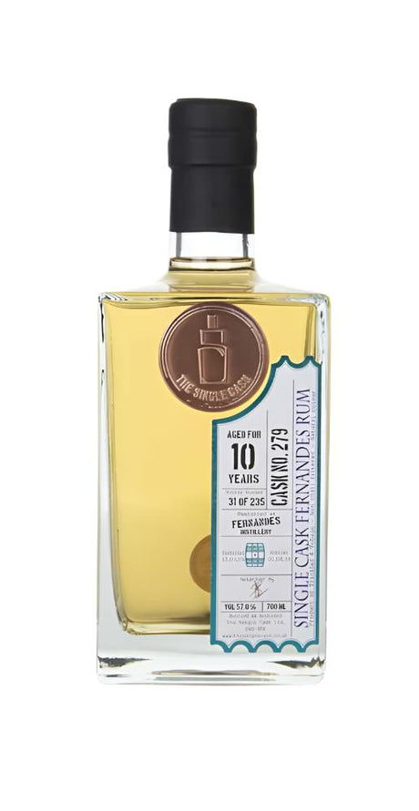 Fernandes 10 Year Old 2009 (cask 279) - The Single Cask Trinidadian Rum | 700ML at CaskCartel.com
