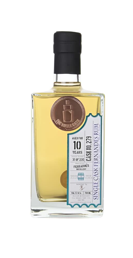 Fernandes 10 Year Old 2009 (cask 279) - The Single Cask Trinidadian Rum | 700ML at CaskCartel.com