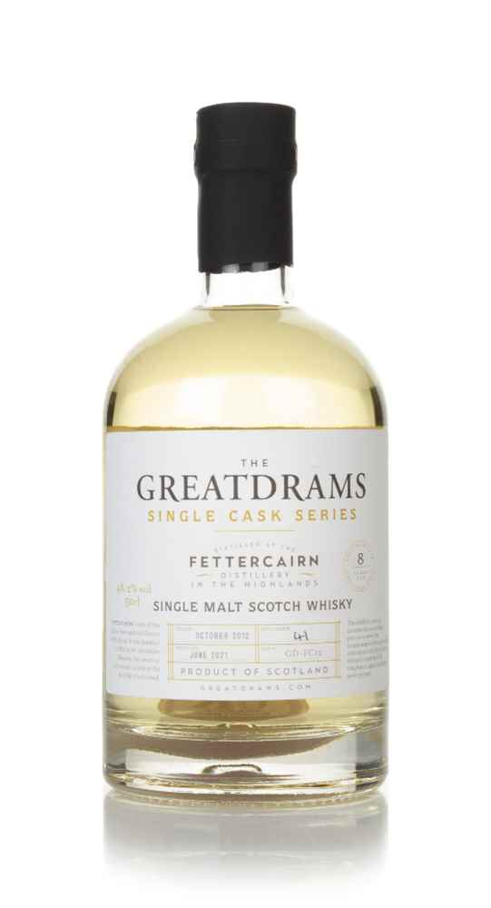 Fettercairn 8 Year Old 2012 (cask GD-FC12) - Single Cask Series (GreatDrams) Scotch Whisky | 500ML at CaskCartel.com