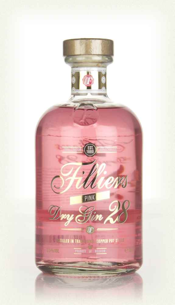 Filliers Dry 28 - Pink Belgian Gin | 500ML