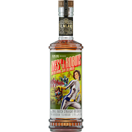 Filmland Spirits Ryes of The Robots Small Batch Straight Rye Whiskey at CaskCartel.com