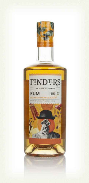 Finders Oak Aged Orange & Raisin Spiced English Rum | 700ML at CaskCartel.com