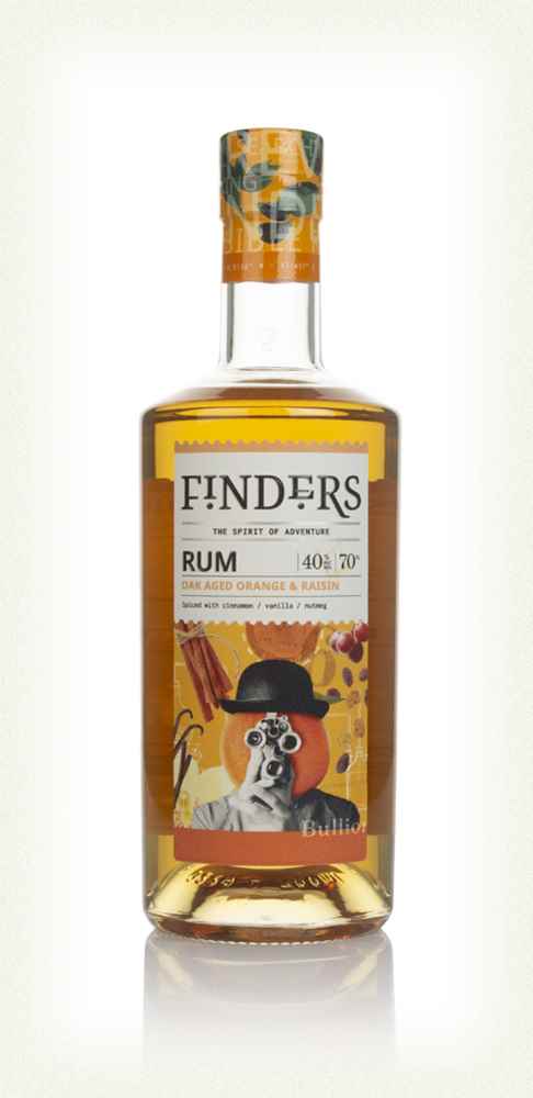Finders Oak Aged Orange & Raisin Spiced English Rum | 700ML
