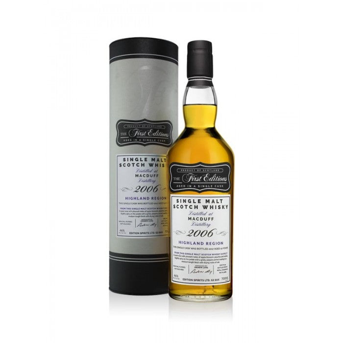 Macduff 2006 First Editions Single Malt Scotch Whisky