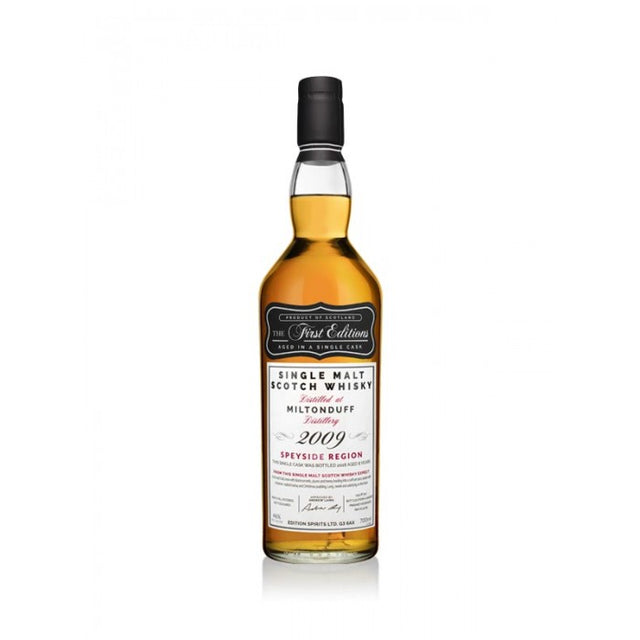 Miltonduff 2009 First Editions Single Malt Scotch Whisky - CaskCartel.com