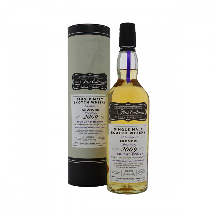 Ardmore 2009 First Editions 9 Year Old Single Malt Scotch Whisky