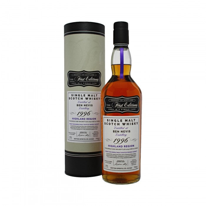 Ben Nevis 1996 19 Year Old First Editions Single Malt Scotch Whisky