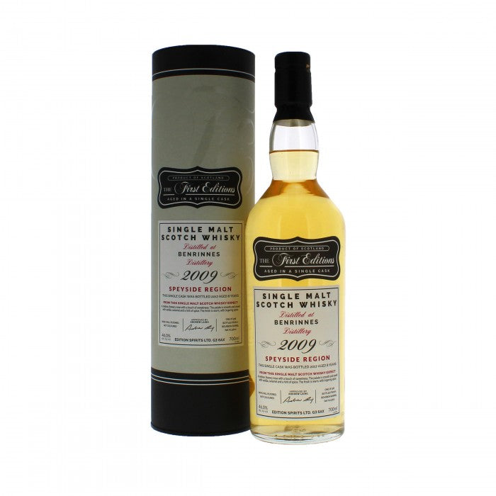 Benrinnes 2009 First Editions Single Malt Scotch Whisky