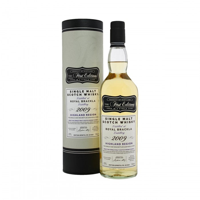 Royal Brackla 2009 The First Editions 9 Year Old Single Malt Scotch Whisky