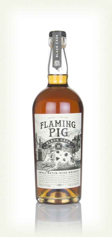 Flaming Pig Black Cask Irish Whiskey | 700ML at CaskCartel.com