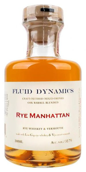 Fluid Dynamics Rye Manhattan - CaskCartel.com