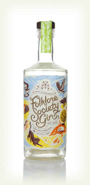 Folklore Society Rhubarb & Apple Gin | 700ML at CaskCartel.com