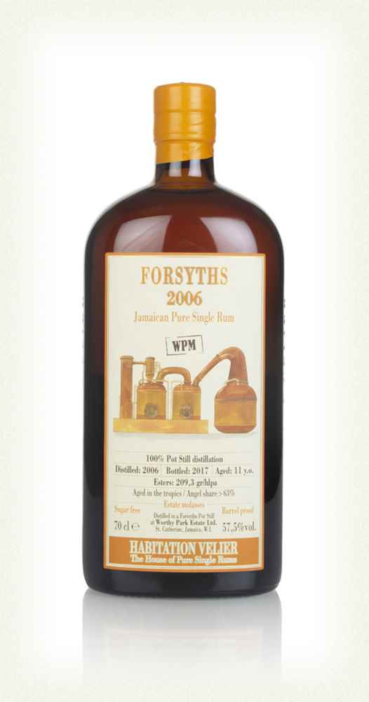 Forsyths 11 Year Old 2006 - Habitation Velier Jamaican Rum | 700ML