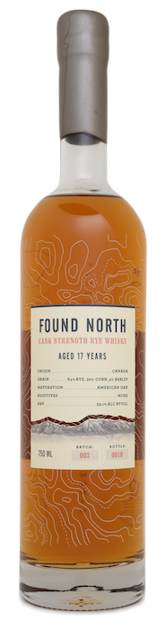 Found North 17 Year Old Cask Batch 003 Strength Rye Whisky