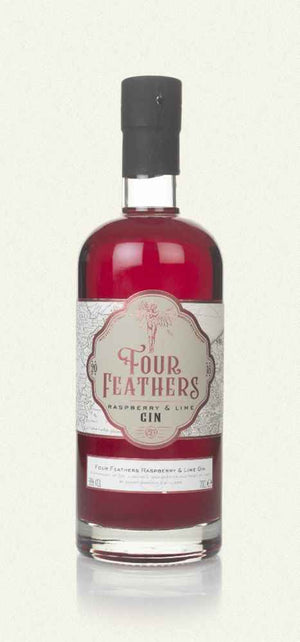 Four Feathers Raspberry & Lime Welsh Gin | 700ML at CaskCartel.com