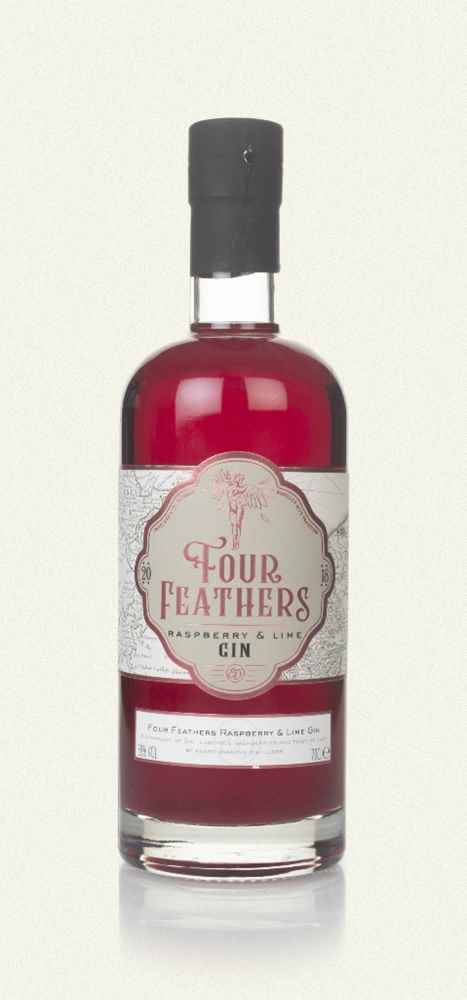 Four Feathers Raspberry & Lime Welsh Gin | 700ML