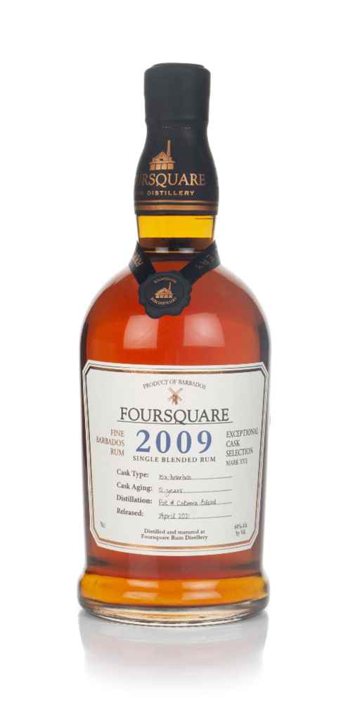 Foursquare 12 Year Old 2009 Exceptional Cask Selection Fine Barbados Rum | 700ML