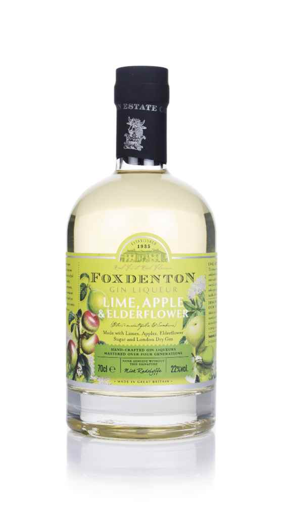 Foxdenton Lime, Apple & Elderflower Liqueur | 700ML